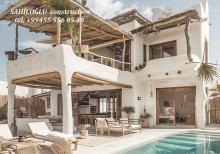 Yunan evlərin tikintisi