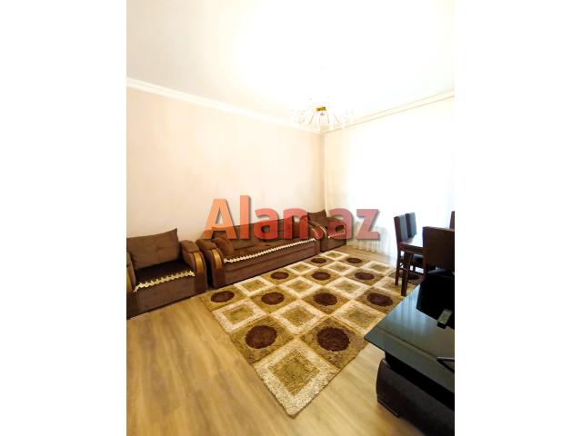 Hövsanda qanuni 3 otaqlı əla qismən əşyalı mənzil