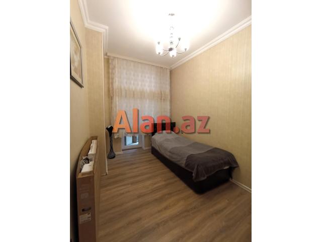 Hövsanda qanuni 3 otaqlı əla qismən əşyalı mənzil