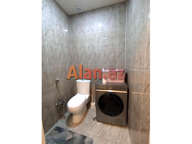 Hövsanda qanuni 3 otaqlı əla qismən əşyalı mənzil