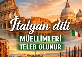 İtalyan Dili Müəlliməsi axtarırıq sərbəst qrafikli iş