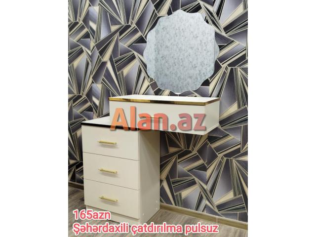 Güzgülü kamod hazır