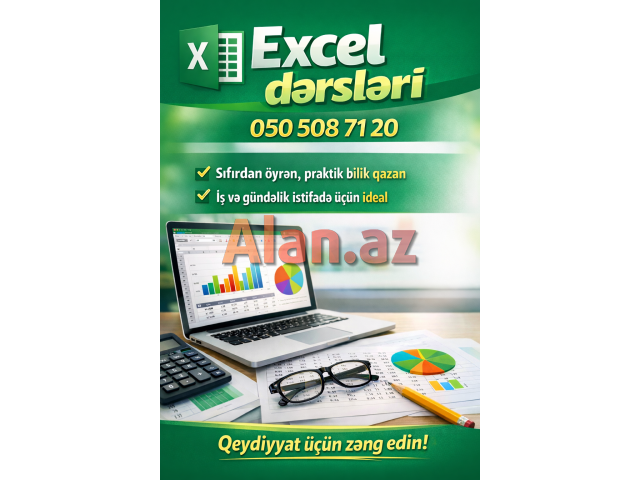 Excel dərsləri