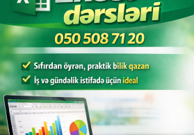Excel dərsləri