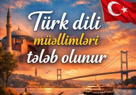 Kursumuza Türk dili müəllimləri tələb olunur