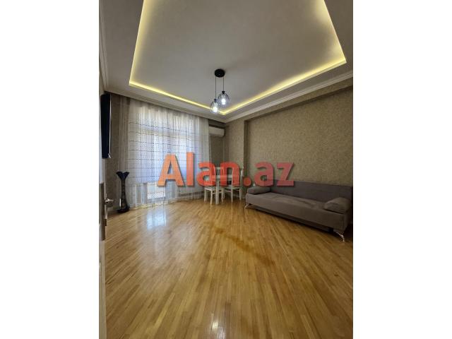 60 m2 2 otaqlı təmirli mənzil kirayə verilir