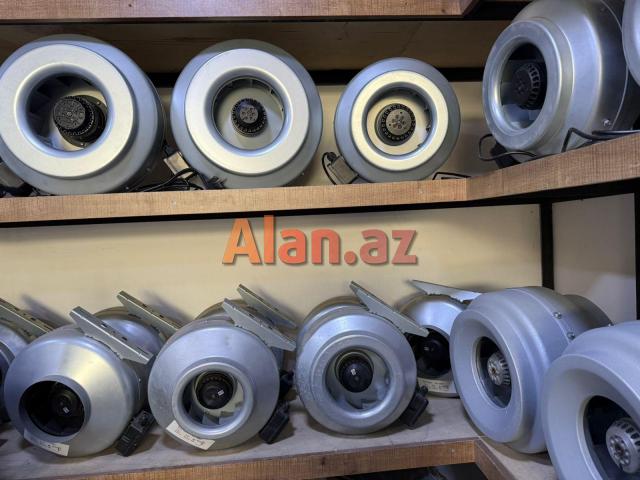 Dəmir Fan havalandırma üçün