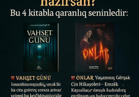 Türk Ədəbiyyatının Qorxu Zirvəsi 4 Ədəd Kitab