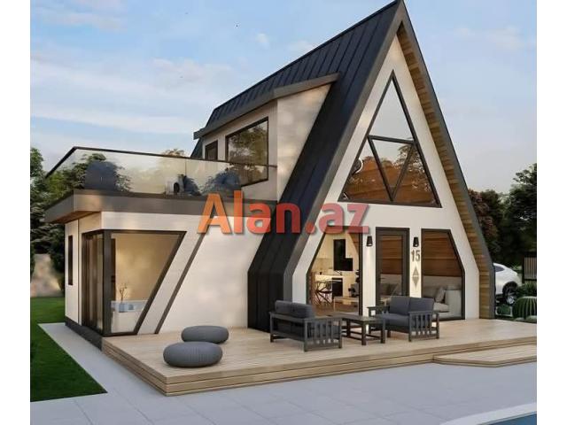 A Formalı evlərin tikintisi