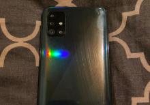 Samsung A51 6ram 128yaddaş var