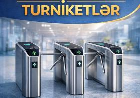 Turniketlərin satışı və quraşdırılması