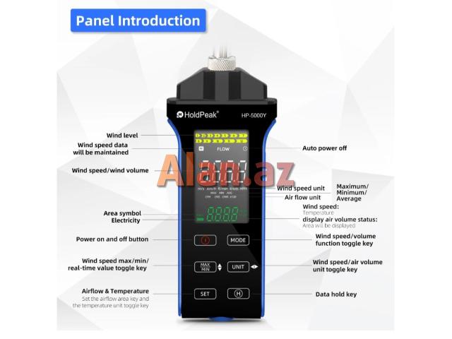 Anemometr HoldPeak HP-5000Y
