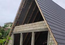 A Formalı evlərin tikintisi