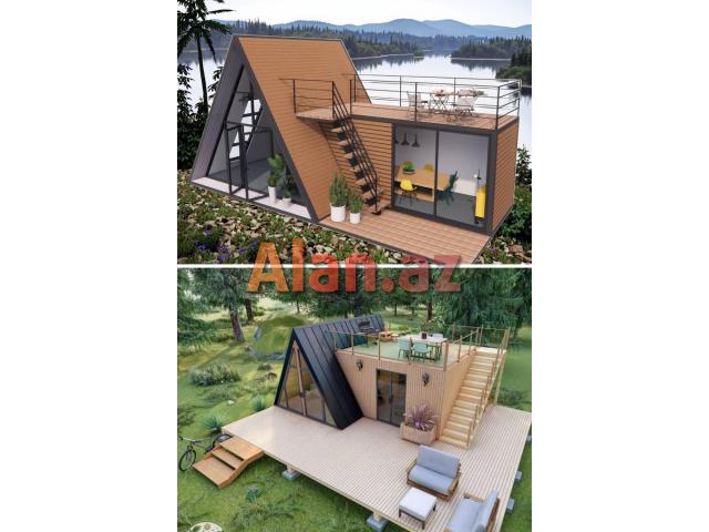 A Formalı evlərin tikintisi