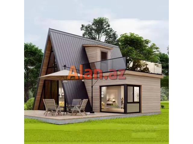 A Formalı evlərin tikintisi