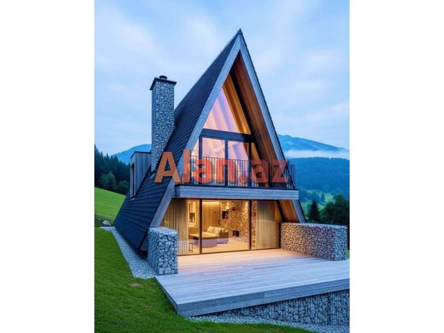 A Formalı evlərin tikintisi