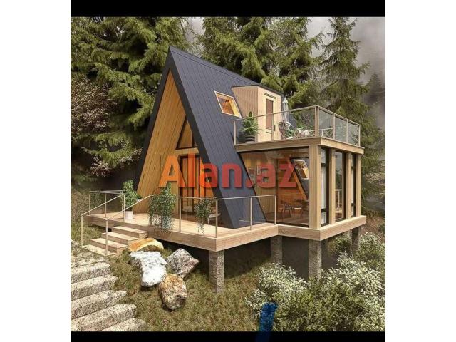 A Formalı evlərin tikintisi