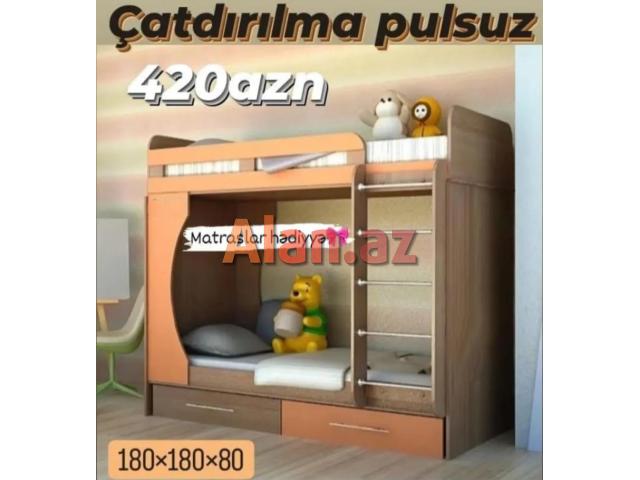 İkimərtəbəli çarpayı