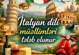 İtalyan dili muellimleri teleb olunur