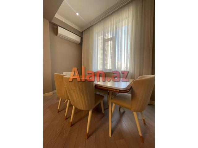 3 otaq tam təmirli 120 kv mənzil icarəyə verilir