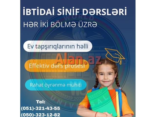Məktəbəqədər və İbtidai hazırlığı