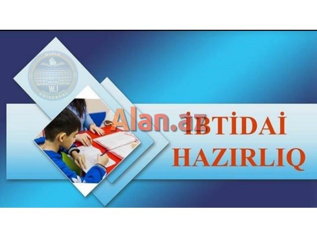 Məktəbəqədər və İbtidai hazırlığı