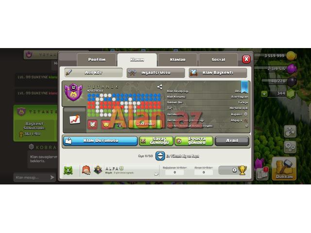 Clash of Clans Hesabı