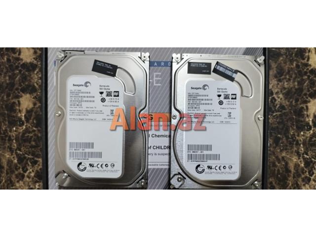 500 Gb yeni ve orginal Hdd