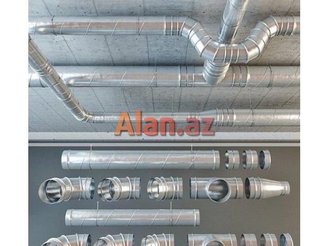 Havalandırma sistemlərinin quraşdırılması və təmiri