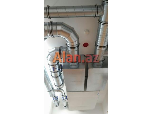 Havalandırma sistemlərinin quraşdırılması və təmiri