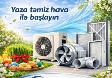 Yaza təmiz hava ilə başlayın-havalandırma