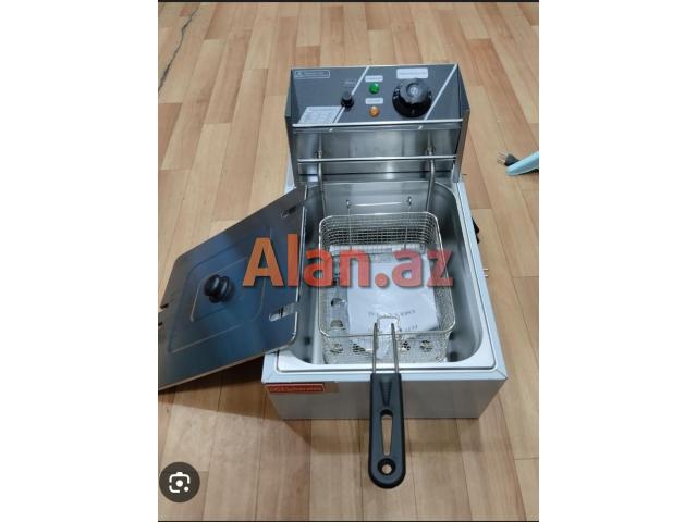 Fritoz aparatı satılır.