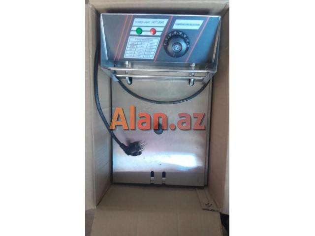 Fritoz aparatı satılır.