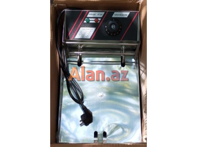 Fritoz aparatı satılır.