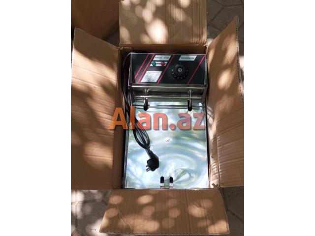 Fritoz aparatı satılır.