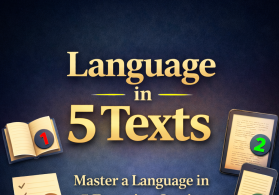 Ingilis dili -" 5 mətnde dil " proyekti