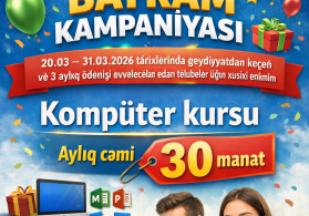 Endirimli kompüter kursları
