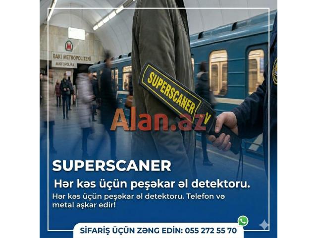 Super Scanner – el metal detektoru