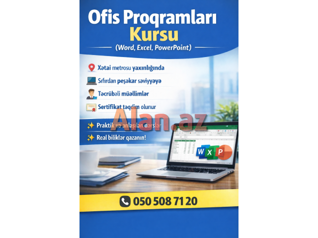 Ofis proqramları kursu
