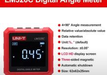 Rəqəmsal bucaq ölçən UNI-T LM 320C