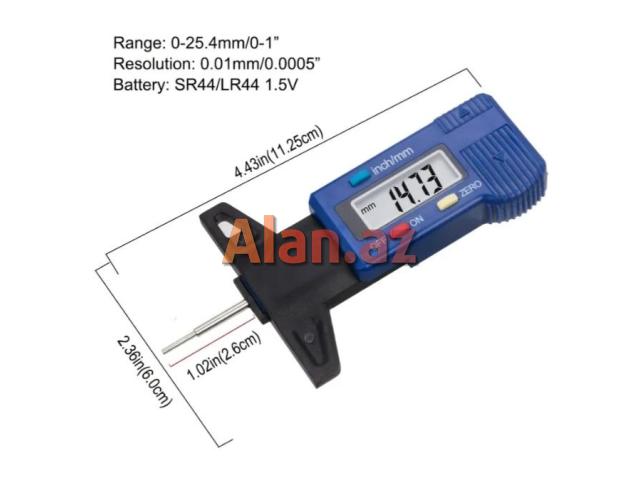 Təkər protektor dərinliyi ölçən