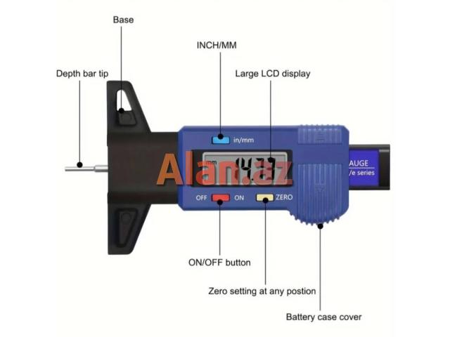 Təkər protektor dərinliyi ölçən