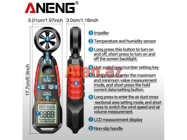 Anemometr ANENG GN302
