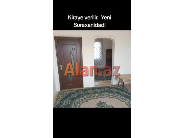 Yeni suraxani kiraye ev