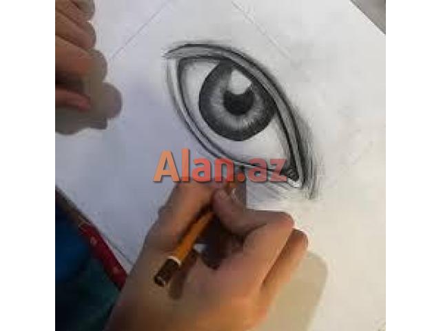 Tədris Mərkəzində Rəssamlıq kursları