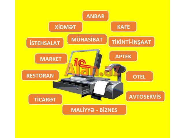 1C Mühasibat və anbar proqramının yazılması