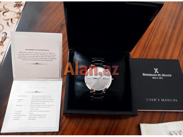 Bernhard H. Mayer (DEPUIS 1871) kisi qol Saati .