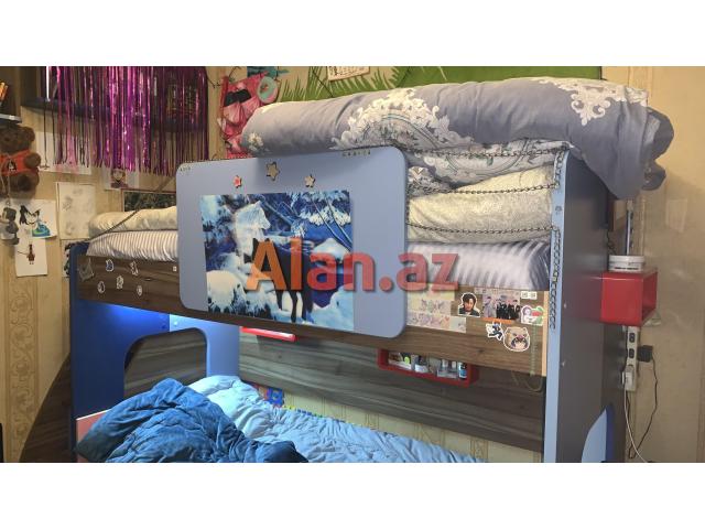 Satılır iki mərtəbəli çarpayı (loft) — Embawood