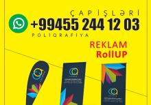Rollup- reklam - çap - stend - banner - vinil - print