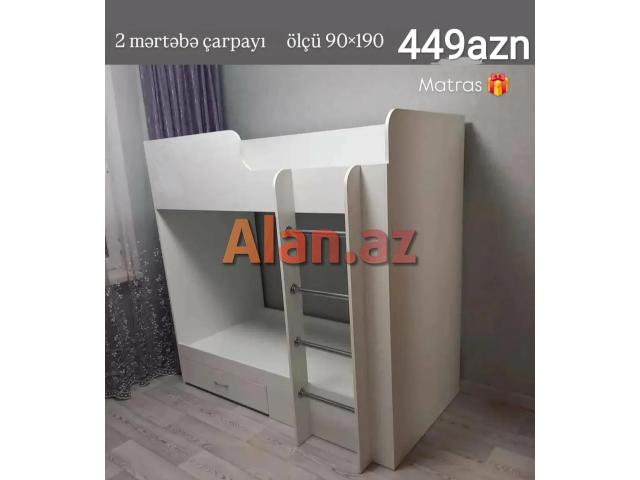 İkimərtəbəli çarpayı